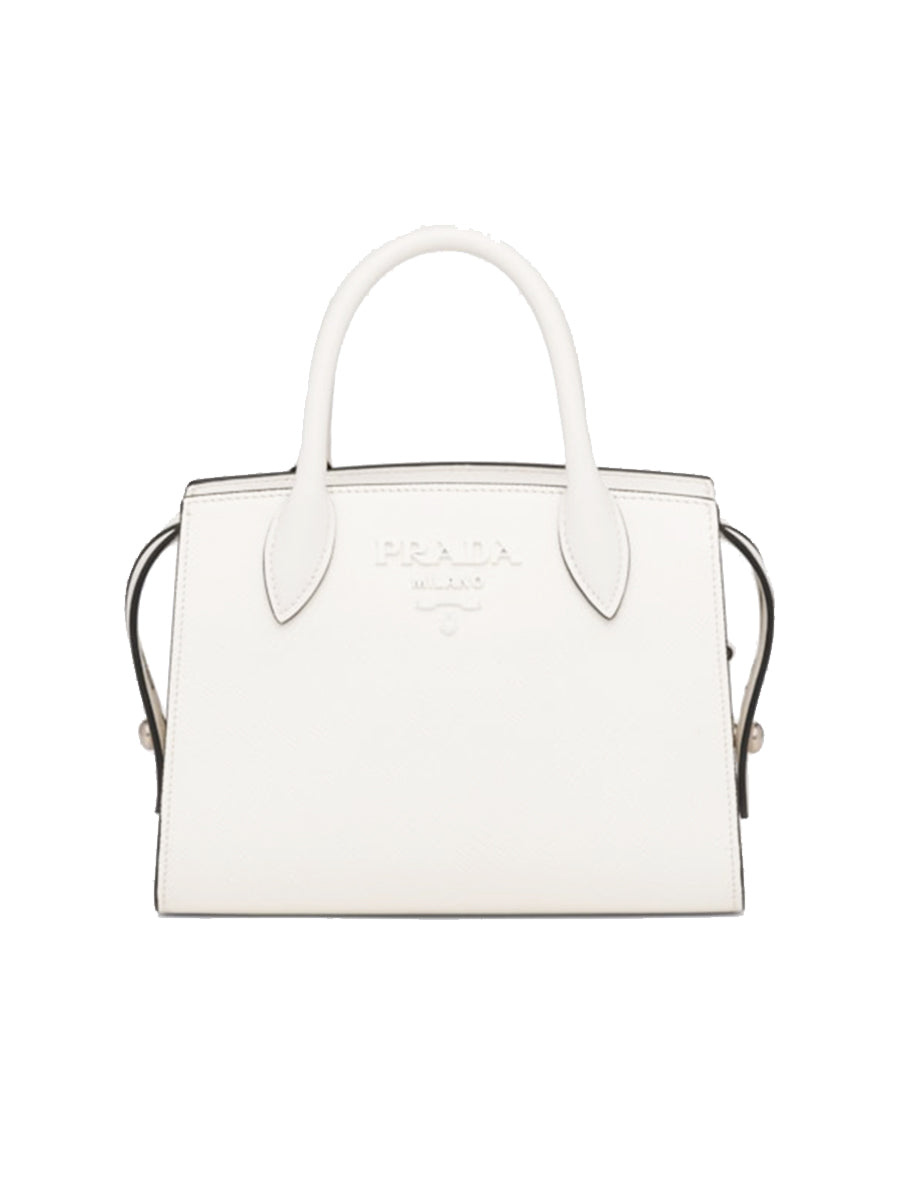 Prada Prada Monochrome Saffiano leather bag - White