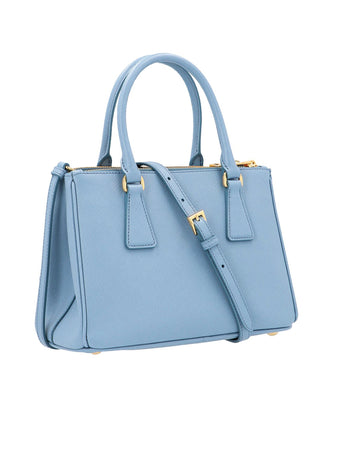 prada teal bag