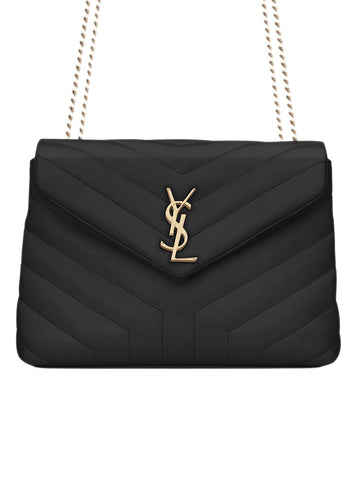 Saint Laurent Medium Sunset Shoulder Bag Nero