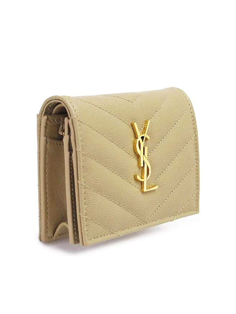 ysl clip wallet