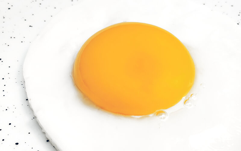 Sunny-side up egg
