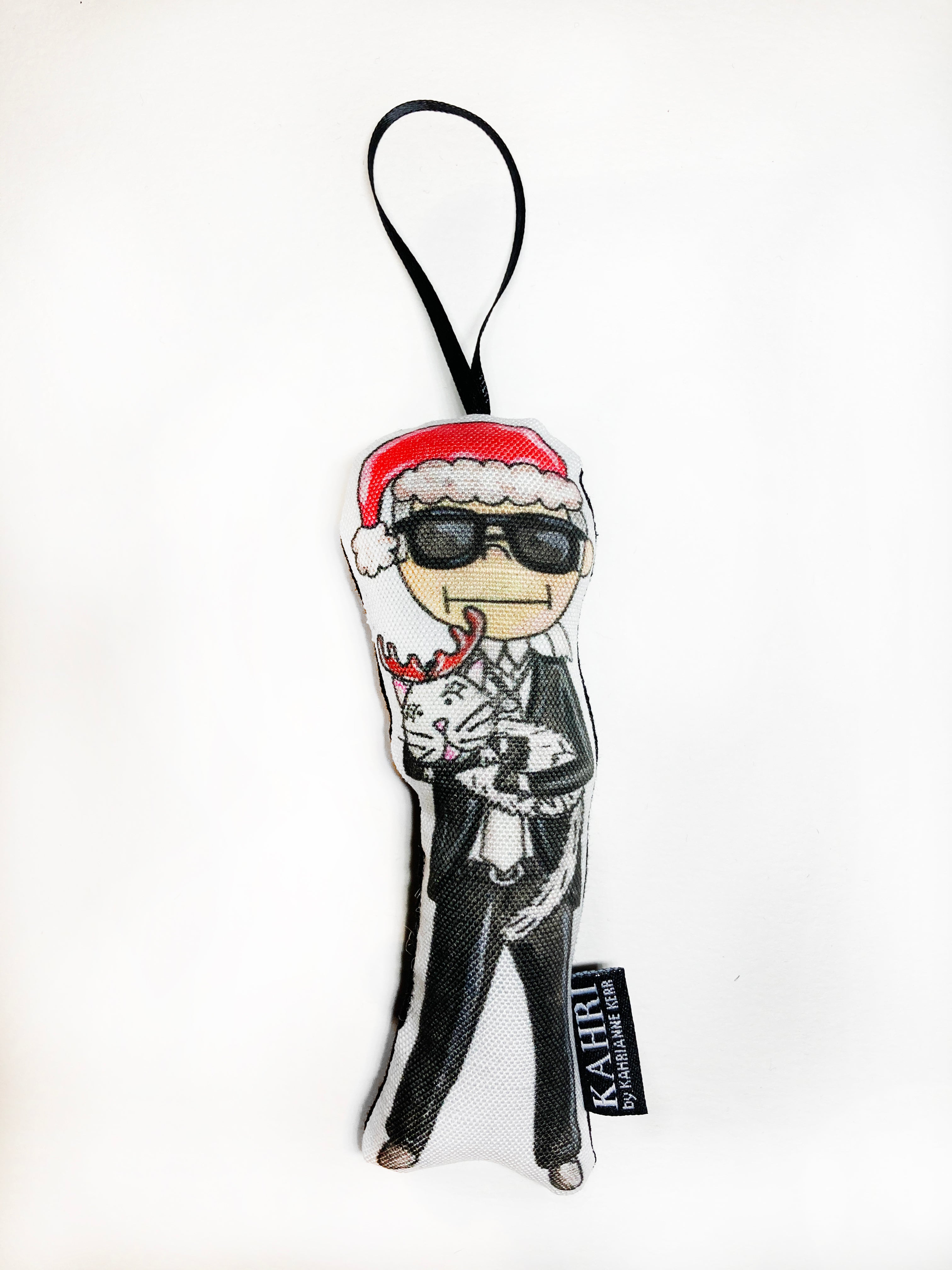 Mini Christmas Karl Doll Ornament