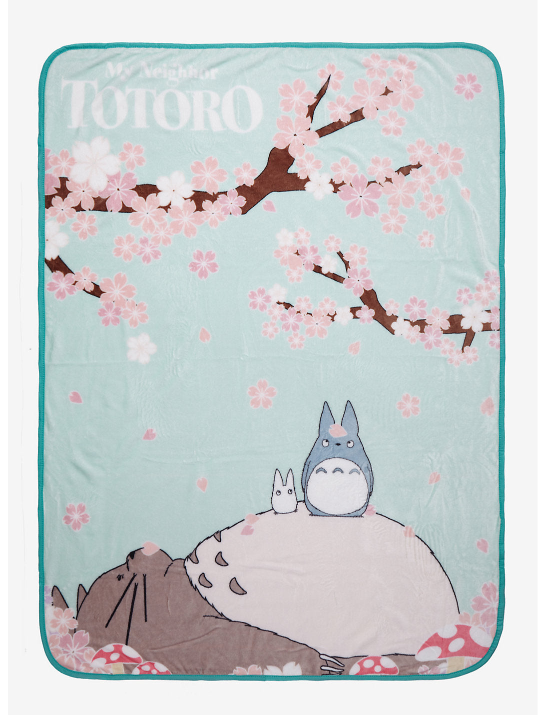 Estudio Ghibli Totoro Cobija Flor Cerezo – Accesorios-Mexicali