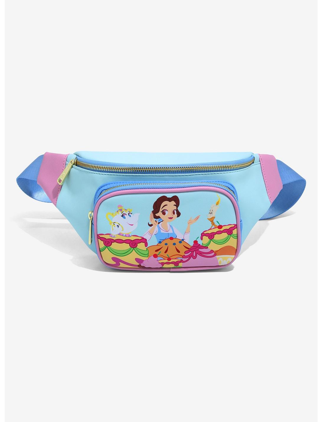 Stich Cangurera /Fanny Pack. Color Black And Blue Color. Negra Y Azul. Belt  Bag