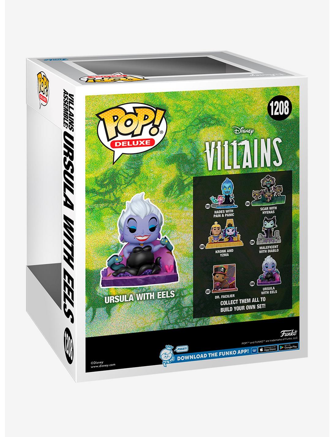 Funko Disney Villains Assemble Pop Deluxe Ursula With Eels Accesorios Mexicali 8241