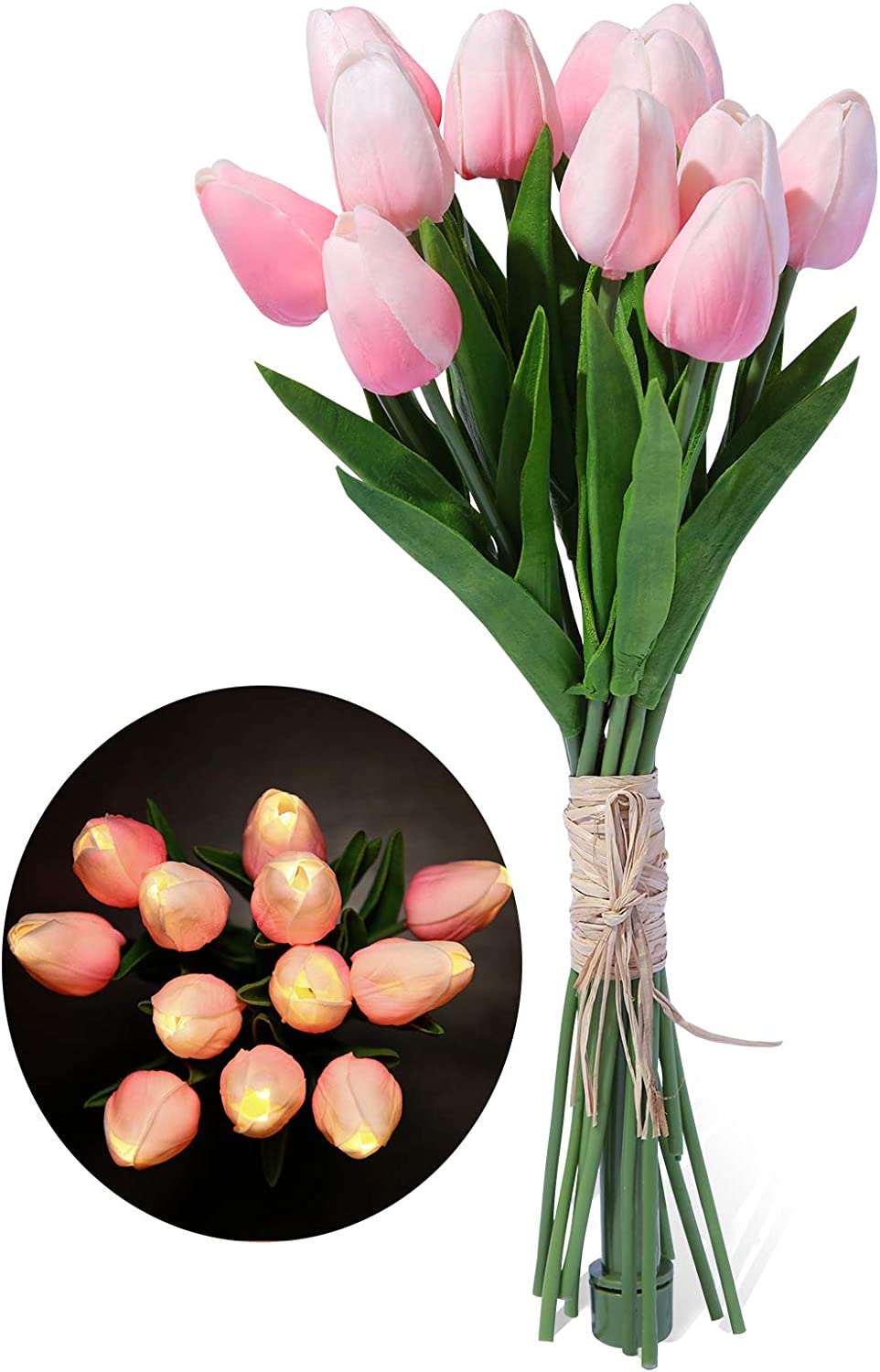 Ramo De Flores Tulipanes Lampara Tulipán – Accesorios-Mexicali