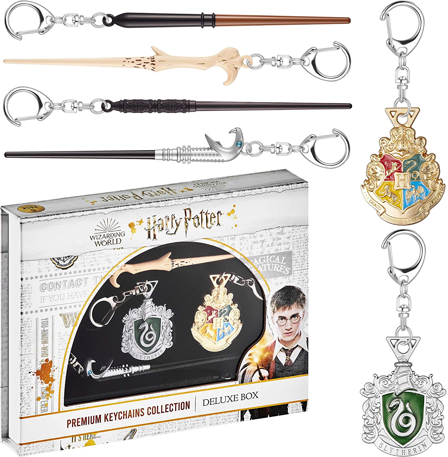 Harry Potter Kit De Llaveros Casas Hogwarts – Accesorios-Mexicali