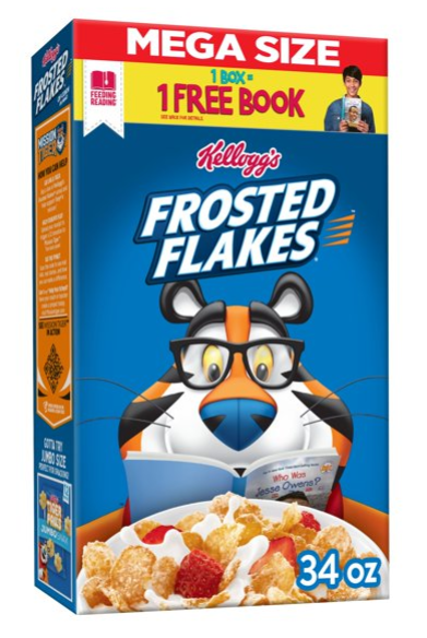 Kellogg's Frosted Flakes Breakfast Cereal, Original, 34 Oz, Box –  Accesorios-Mexicali