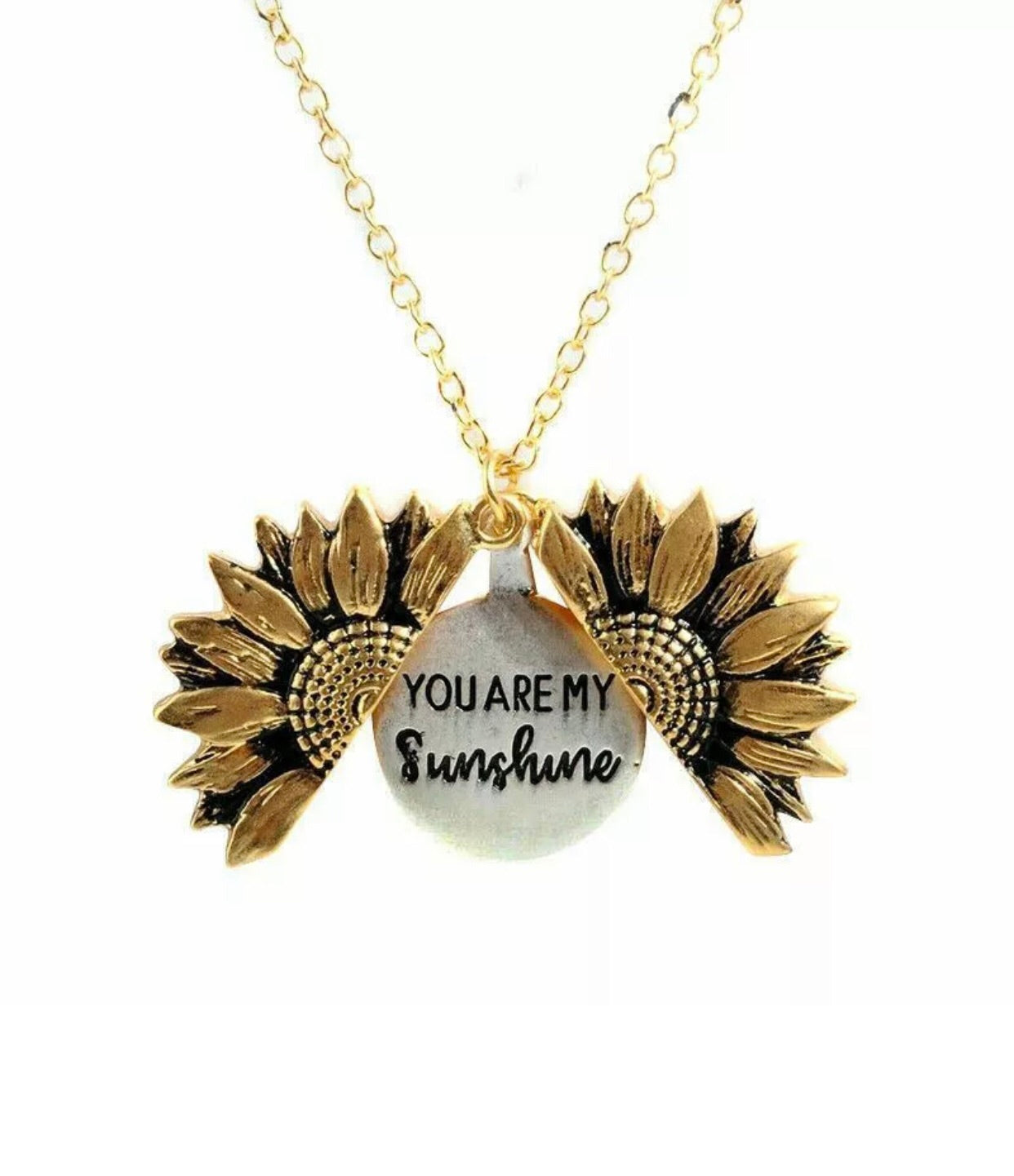 Collar Girasol Expandible Frase Sorpresa You Are My Sunshine –  Accesorios-Mexicali