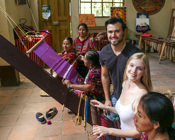 mayalla team making textiles handmade