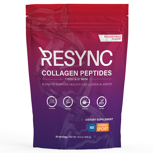 Resync collagen peptides with circulation & joint blend