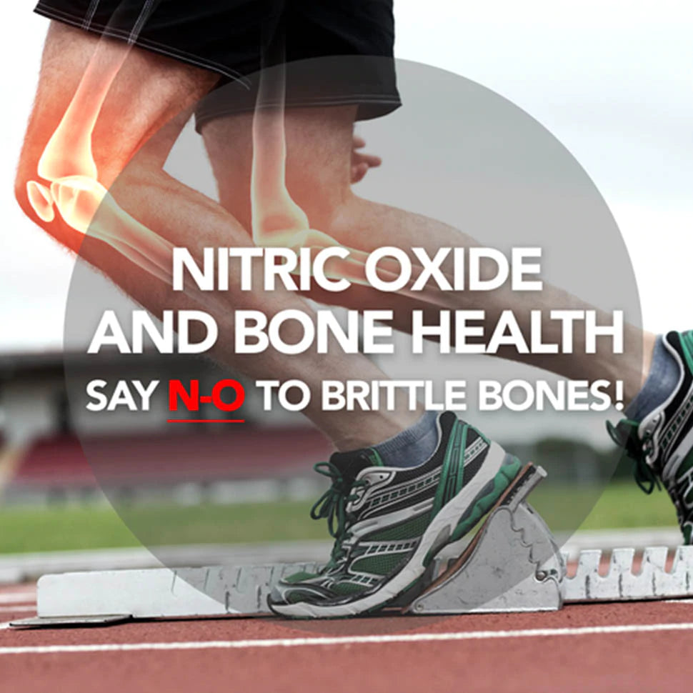 nitric oxide & bone health so N-o to brittle bones