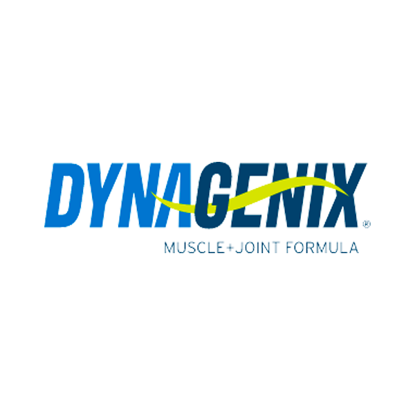 Dynagenix® logo (muscle + joint formula) 