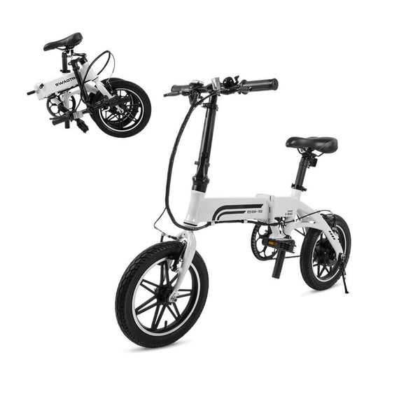 lightest folding e bike