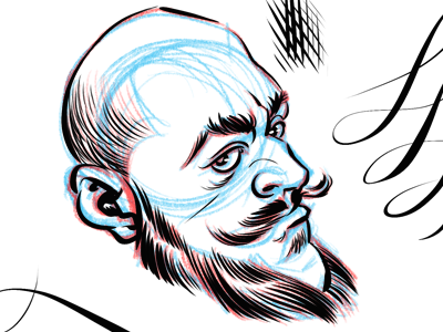  Photoshop  Inking  Brush  Frenden