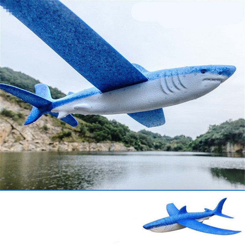 shark plane toy