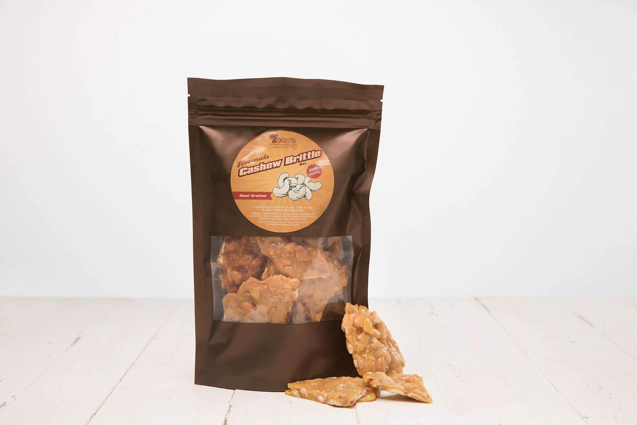 cashew brittle price per ounce