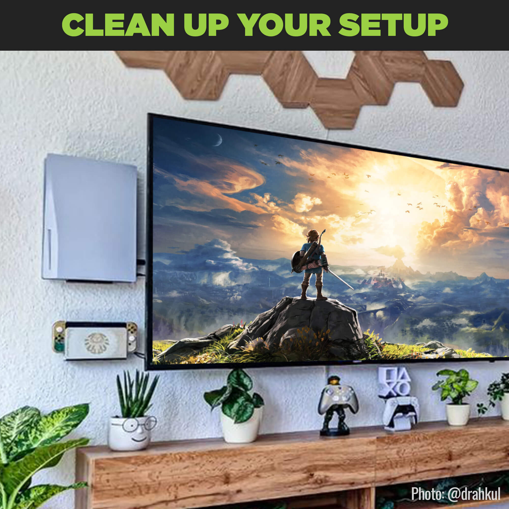 Support mural HIDEit Mount pour Xbox Series X - Maroc