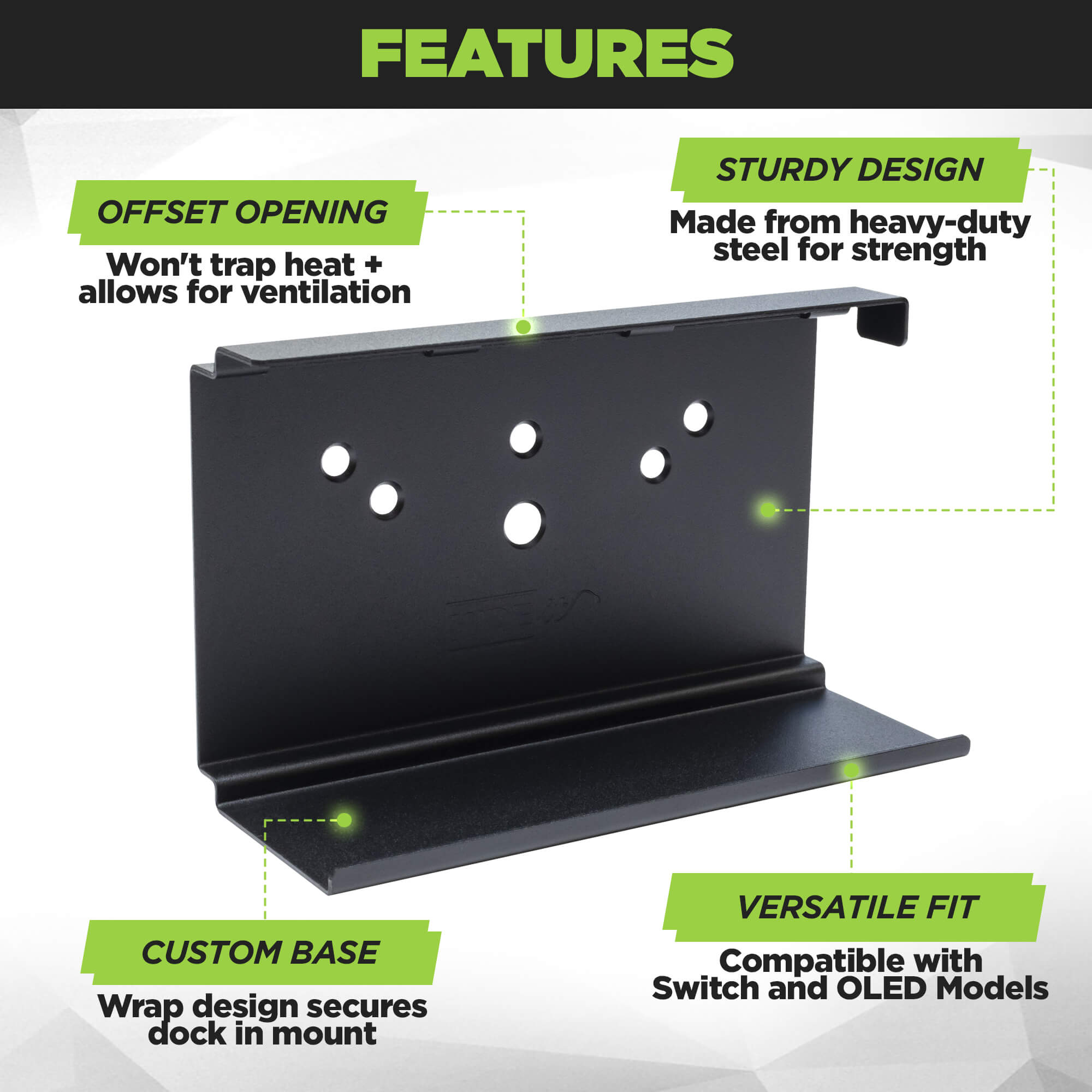 RackSolutions Xbox Series X Wall Mount by Forza Designs