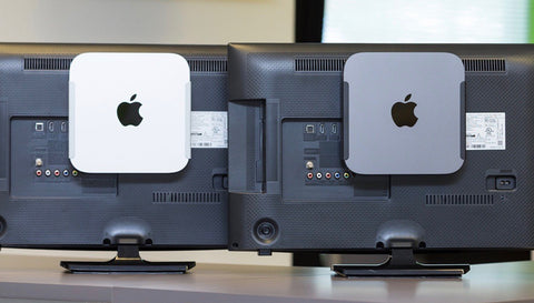 VESA mounting two mac mini computers