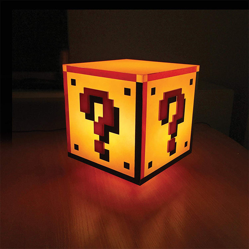 Paladone Mario Question Block Game Room Light