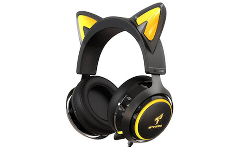 SOMiC GS510 Cat Ear Headset Wireless Gaming Headphones