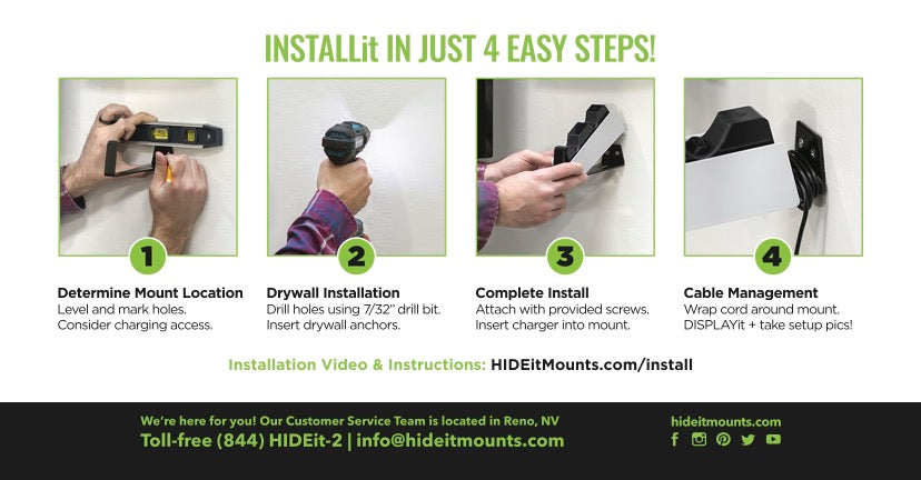 HIDEit DualSense Wall Mount Install Instructions