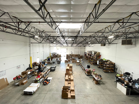 HIDEit Mounts new warehouse