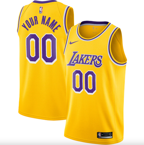 Custom Lakers Jersey