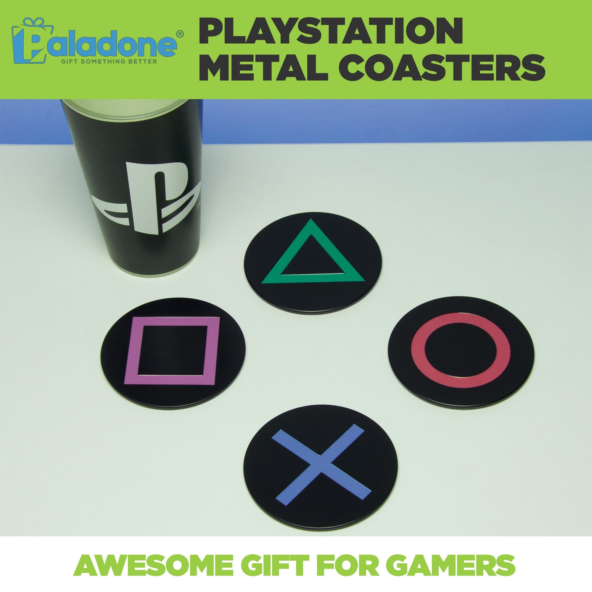 gaming drink coasters