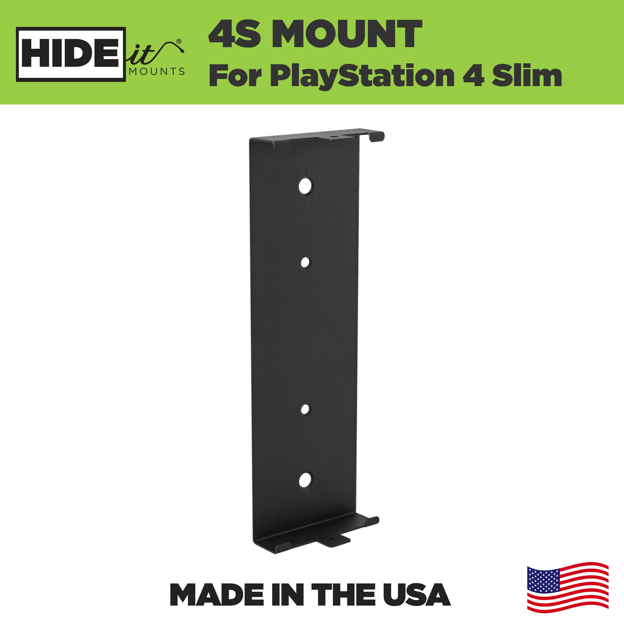 PS4 Slim Wall Mount | HIDEit Mount for PlayStation Slim Game Console – Mounts