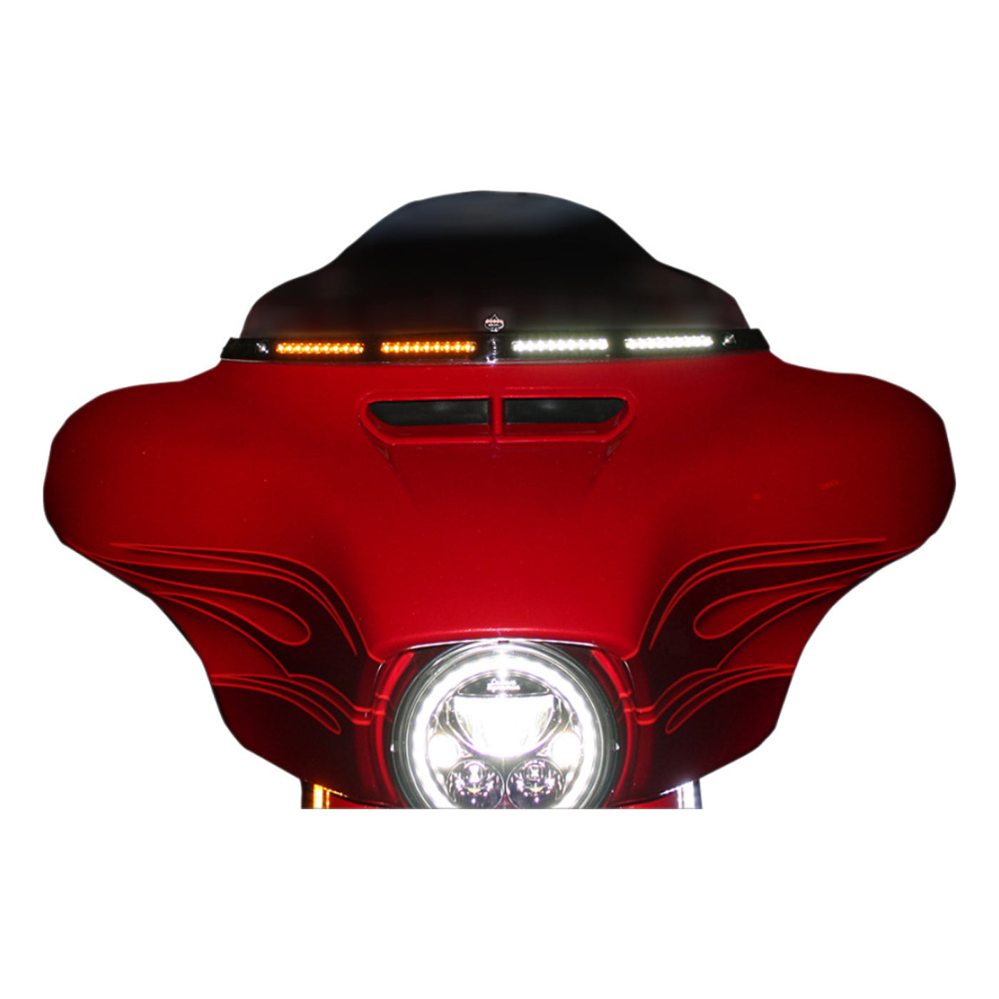CUSTOM DYNAMICS - Genesis® 4 Dynamic LED Batwing Windshield Trim