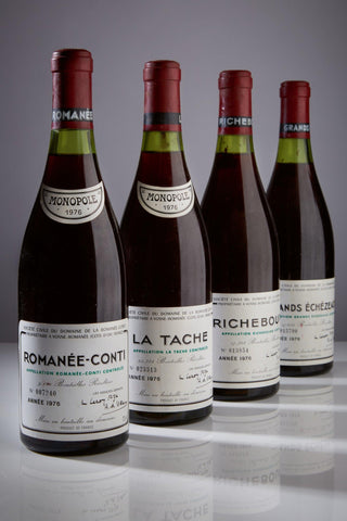Romanee Cont Wine Bottles