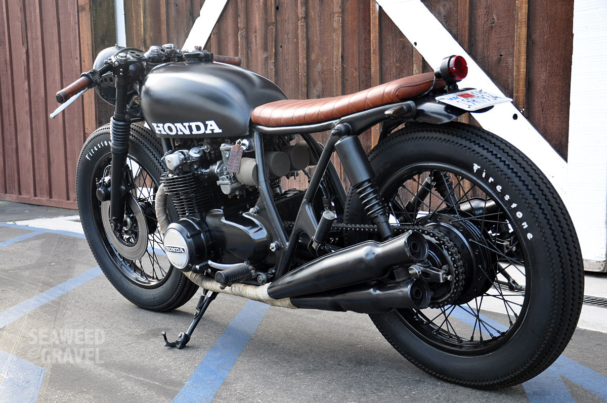 CB550 Custom  Build by S G builder Brady Young Seaweed 