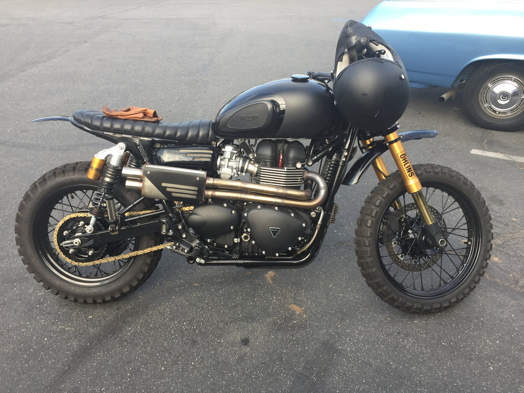 Triumph Scrambler 2017 by Brady Young – Seaweed & Gravel