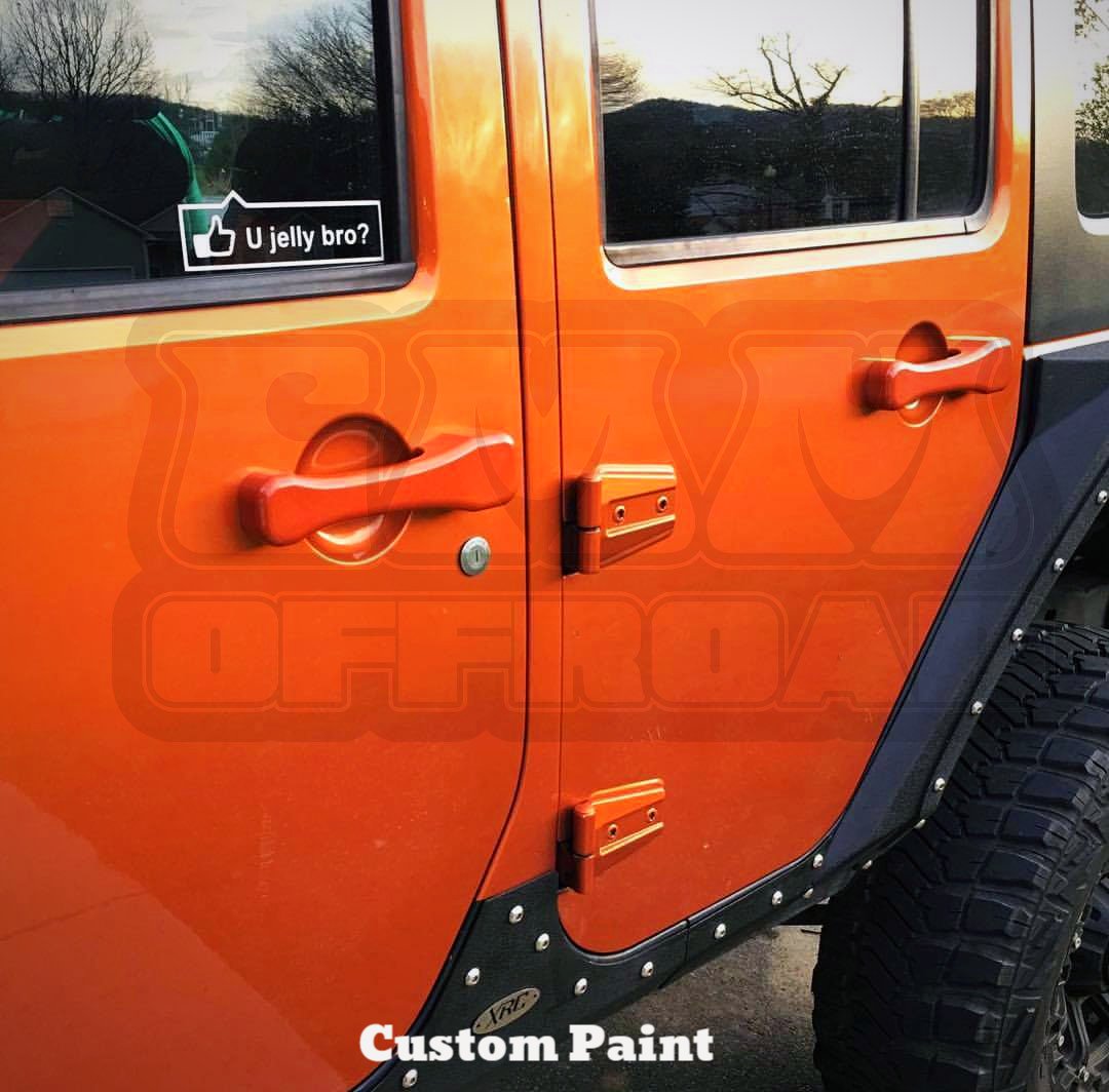 Jeep JK and JKU Billet Paddle Replacement Door Handles – CMM Offroad