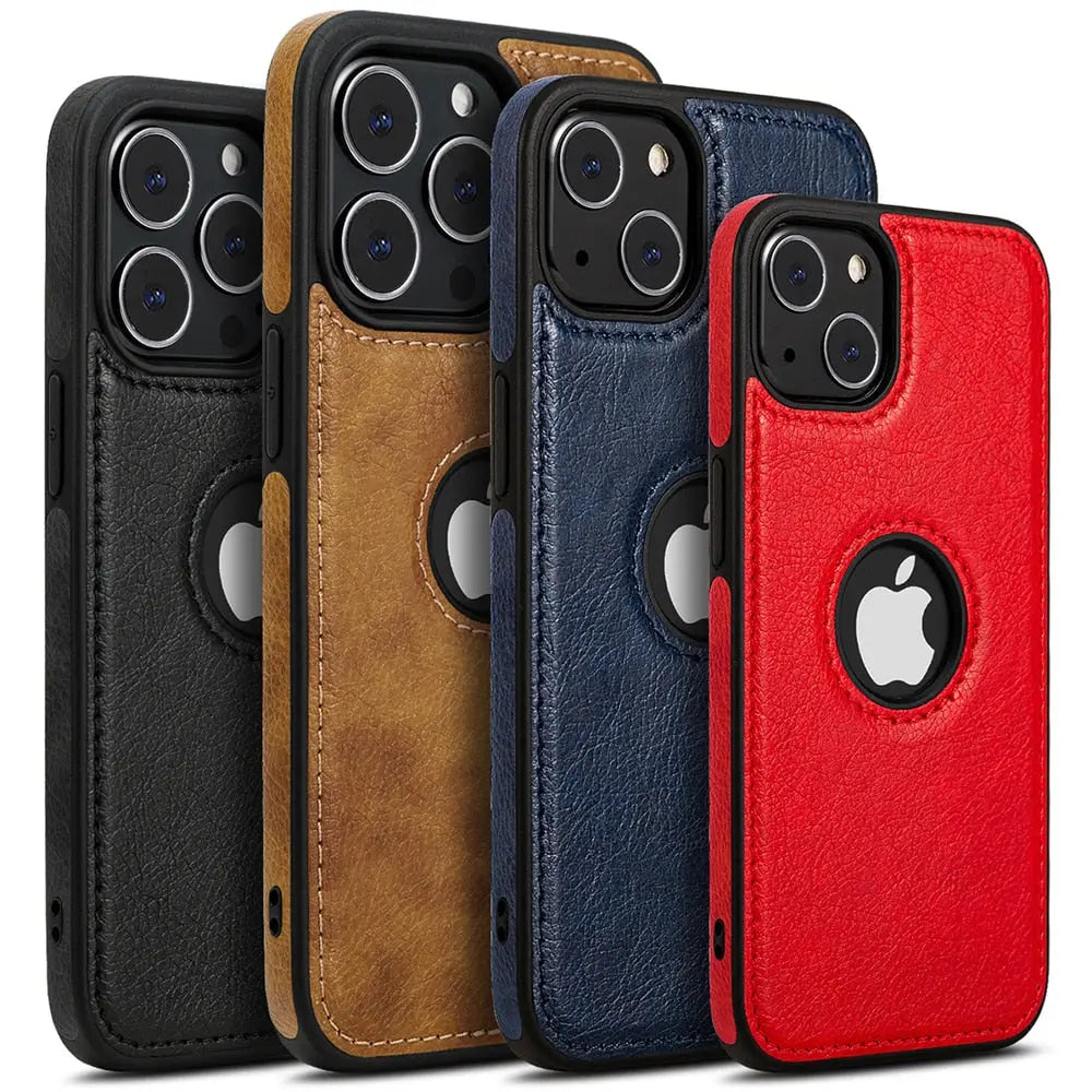 Luxury Designer Leather Case for iPhone – Dealonation