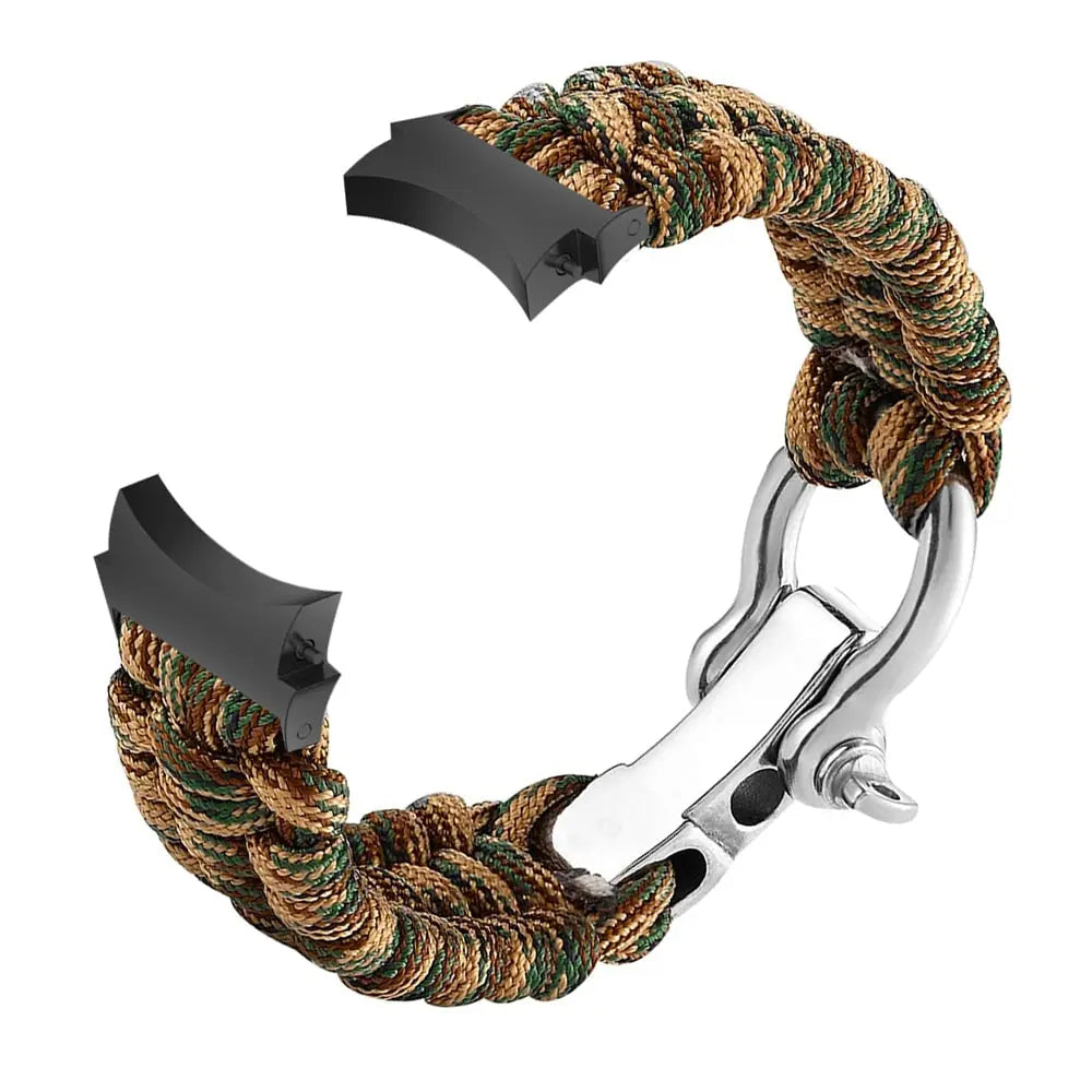 PL Paracord Rope Survivalist Workout Band For Samsung Galaxy Watch 6 5 4