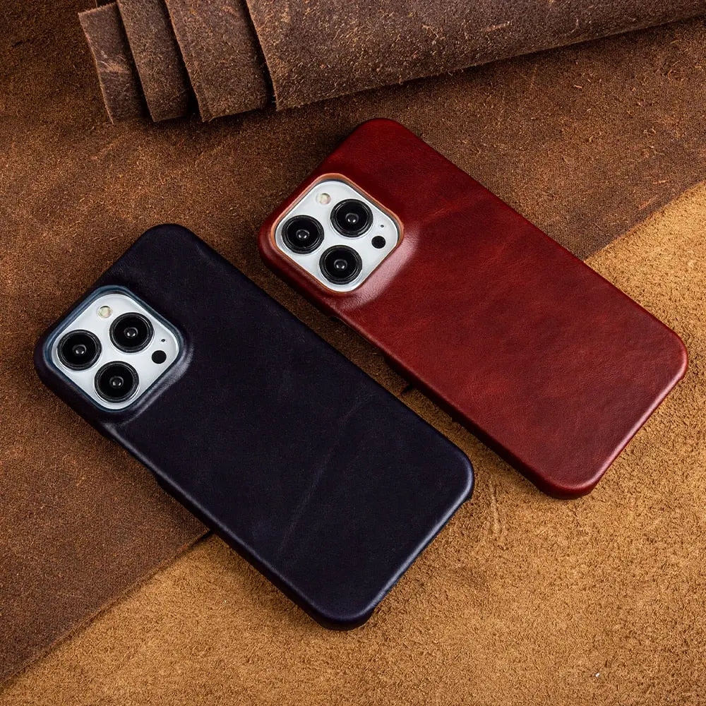 Luxury Designer Leather Case for iPhone – Dealonation