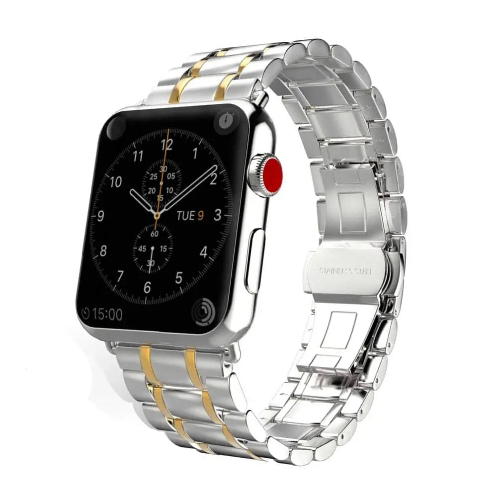 Pinnacle Stainless Steel Bandit Apple Watch Band – Pinnacle Luxuries