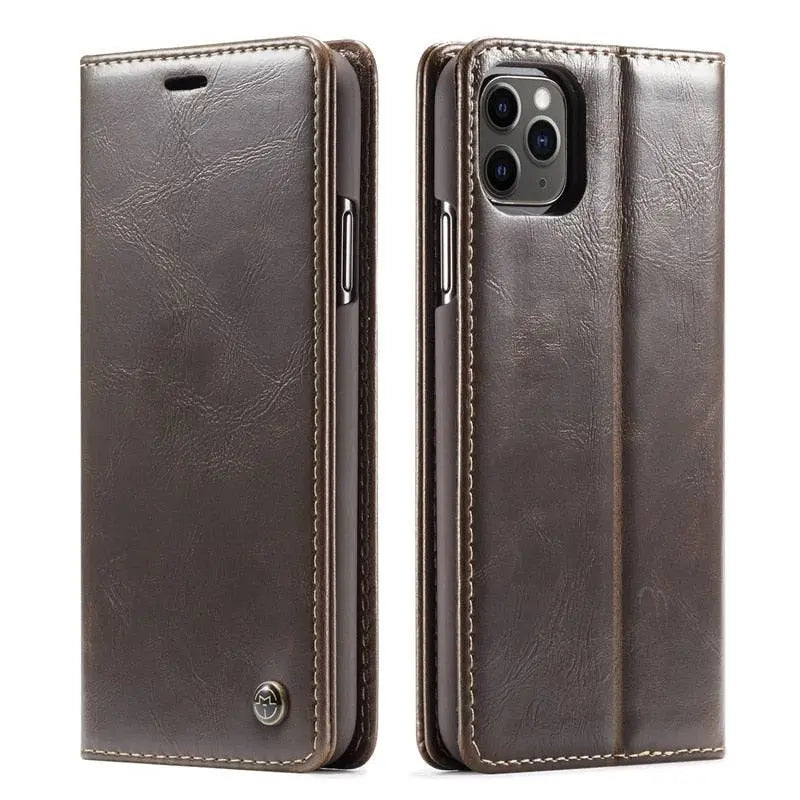 iphone 13 pro max leather folio case