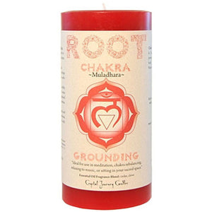 Root Chakra Candle xl - Merkaba Sol
