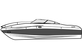 Runabout with Bow Rails