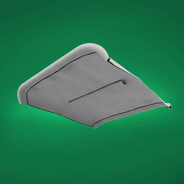 3 Bow Bimini Top Replacement Canvas Fits 97" - 103" Wide
