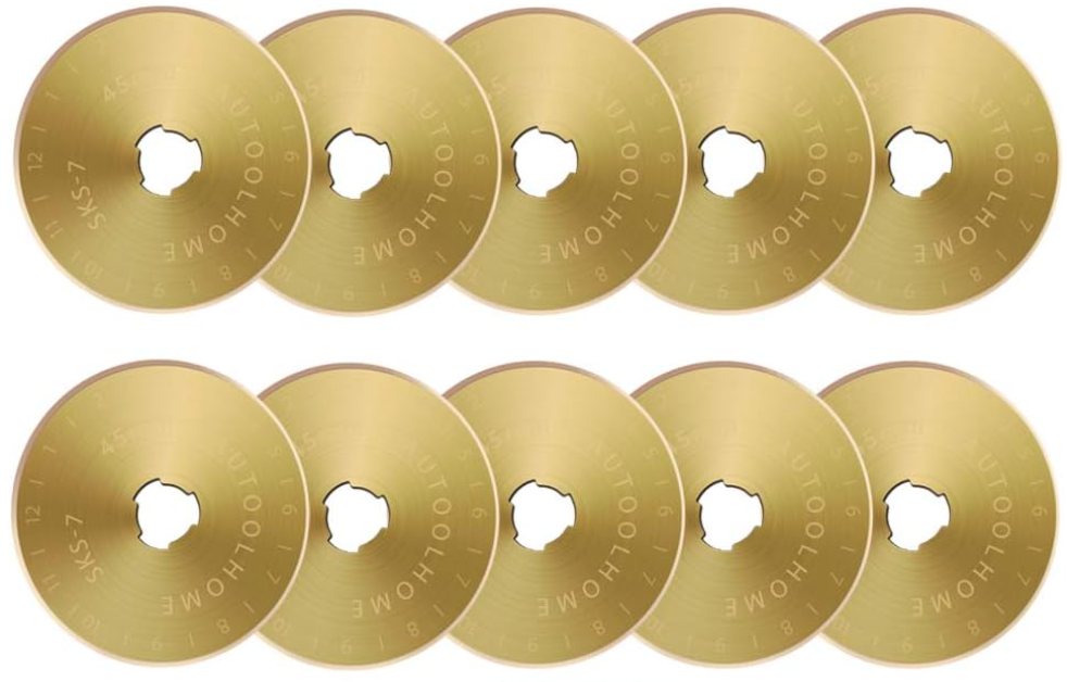 Gold Rotary Cutter Replacement Blades 15 Best Easter Basket Stuffers for Quilters The Weekend Quilter’s guide to filling your quilted Easter gift basket that are non-candy for fellow quilters