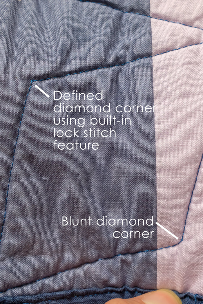 Geo Diamonds Domestic Machine Quilting Tutorial The Weekend Quilter