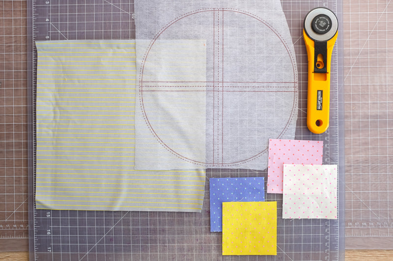 Quiltsmart x Free Spirit Fabrics Quilt Coat Story Challenge Tutorial on how to curve piece with Quarter Circle Interfacing by the weekend quilter