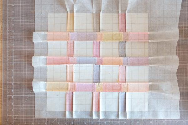 The Weekend Quilter how to use Quilter’s Grid fusible Interfacing tutorial 