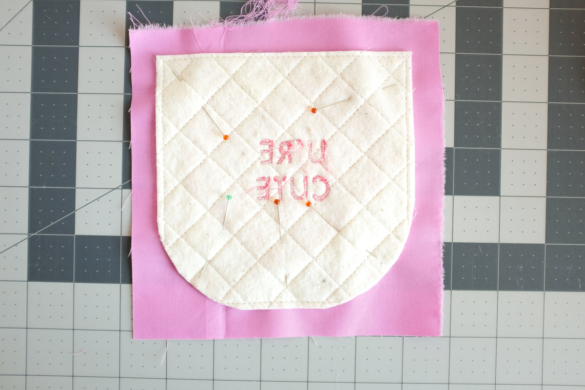 Sweet Notes Valentine’s Day heart candy quilted Bunting Tutorial by The Weekend Quilter