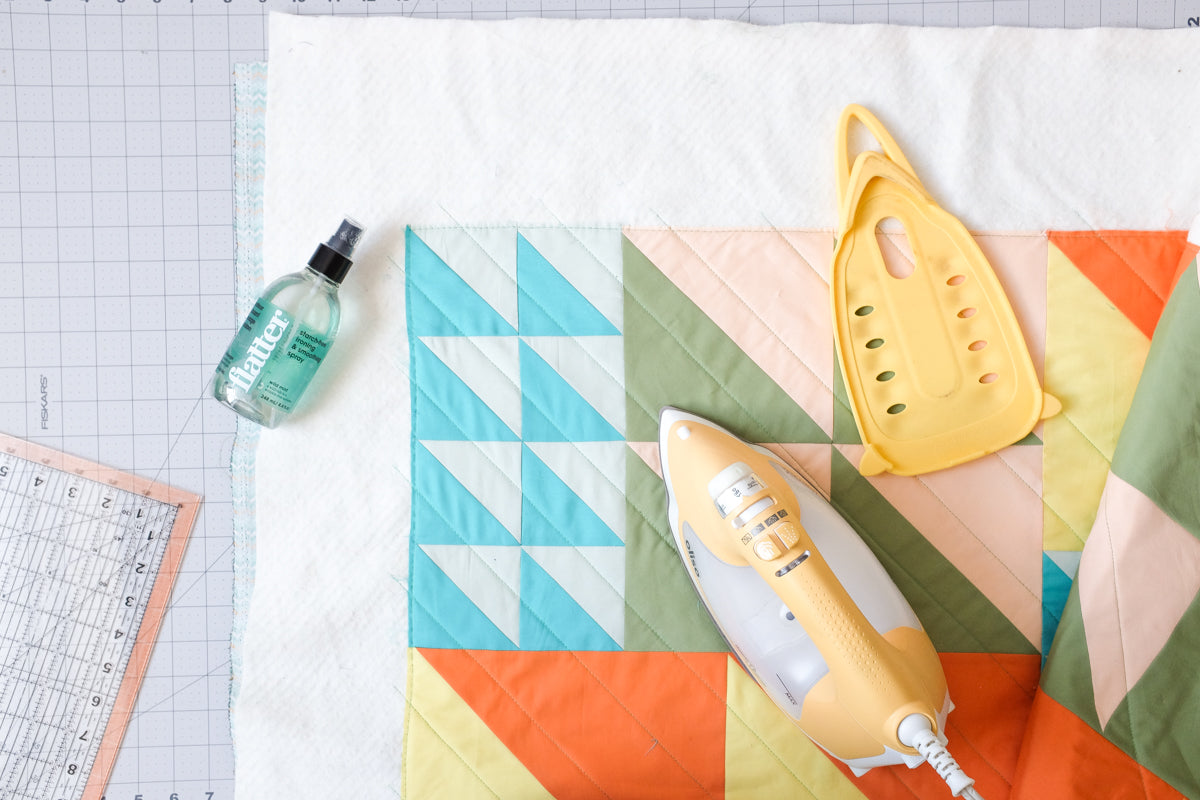 The weekend quilter fiskars partner blog tutorial Top 6 Tips on how to Square Up a Quilt Sandwich